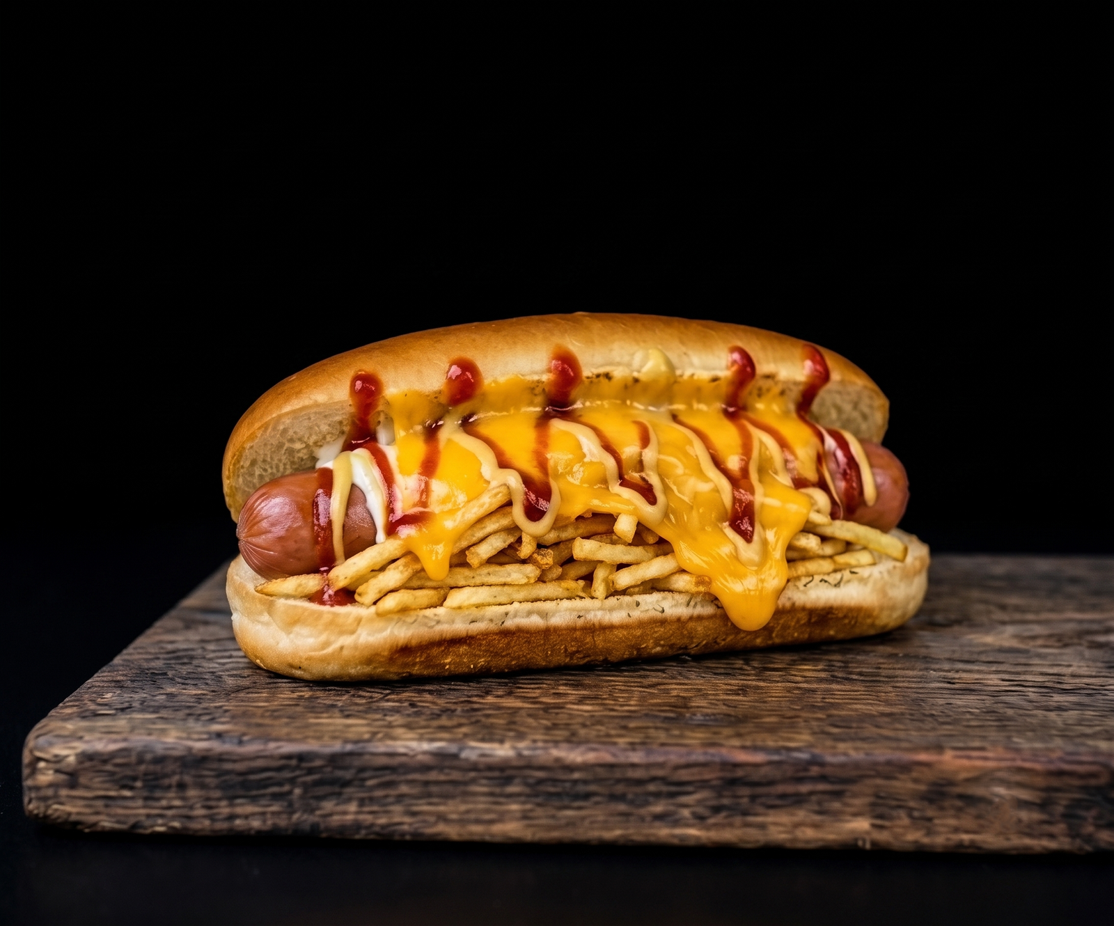 Hot-Dog Cheddar — fotografie produs
